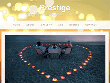 Tablet Screenshot of prestigedatingagency.com